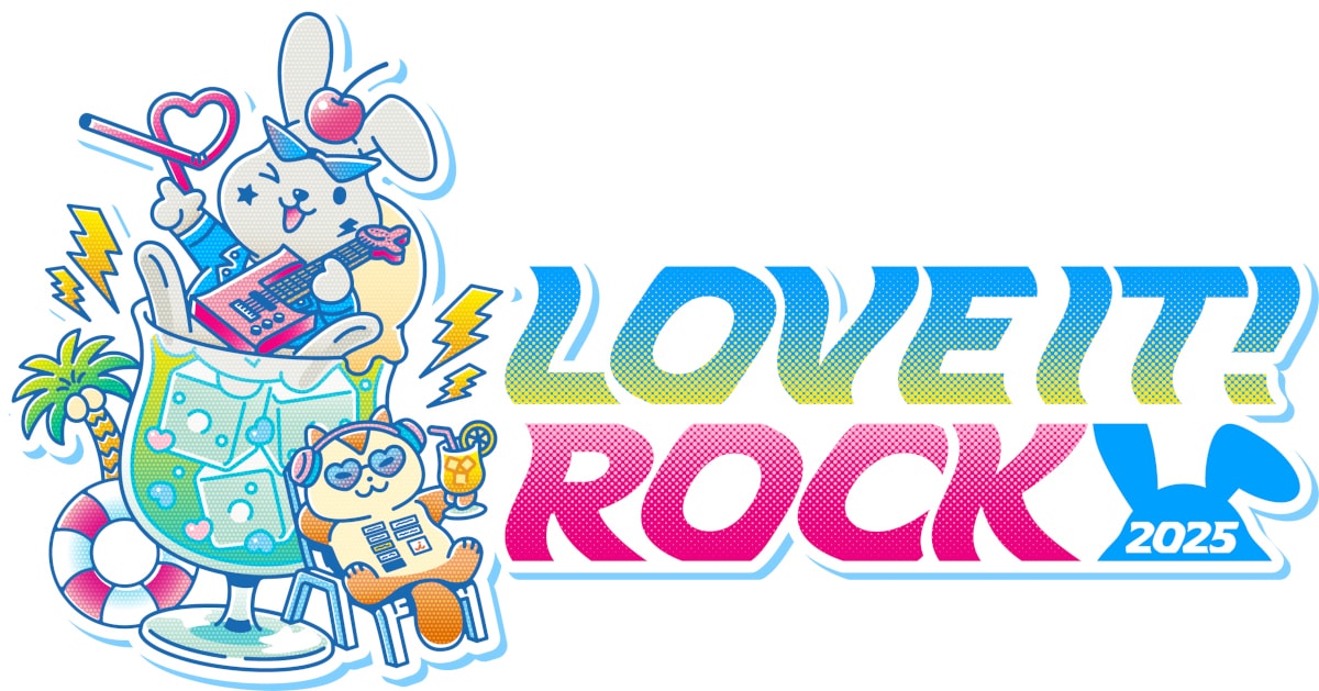 「LOVE IT! ROCK 2025」ロゴ
