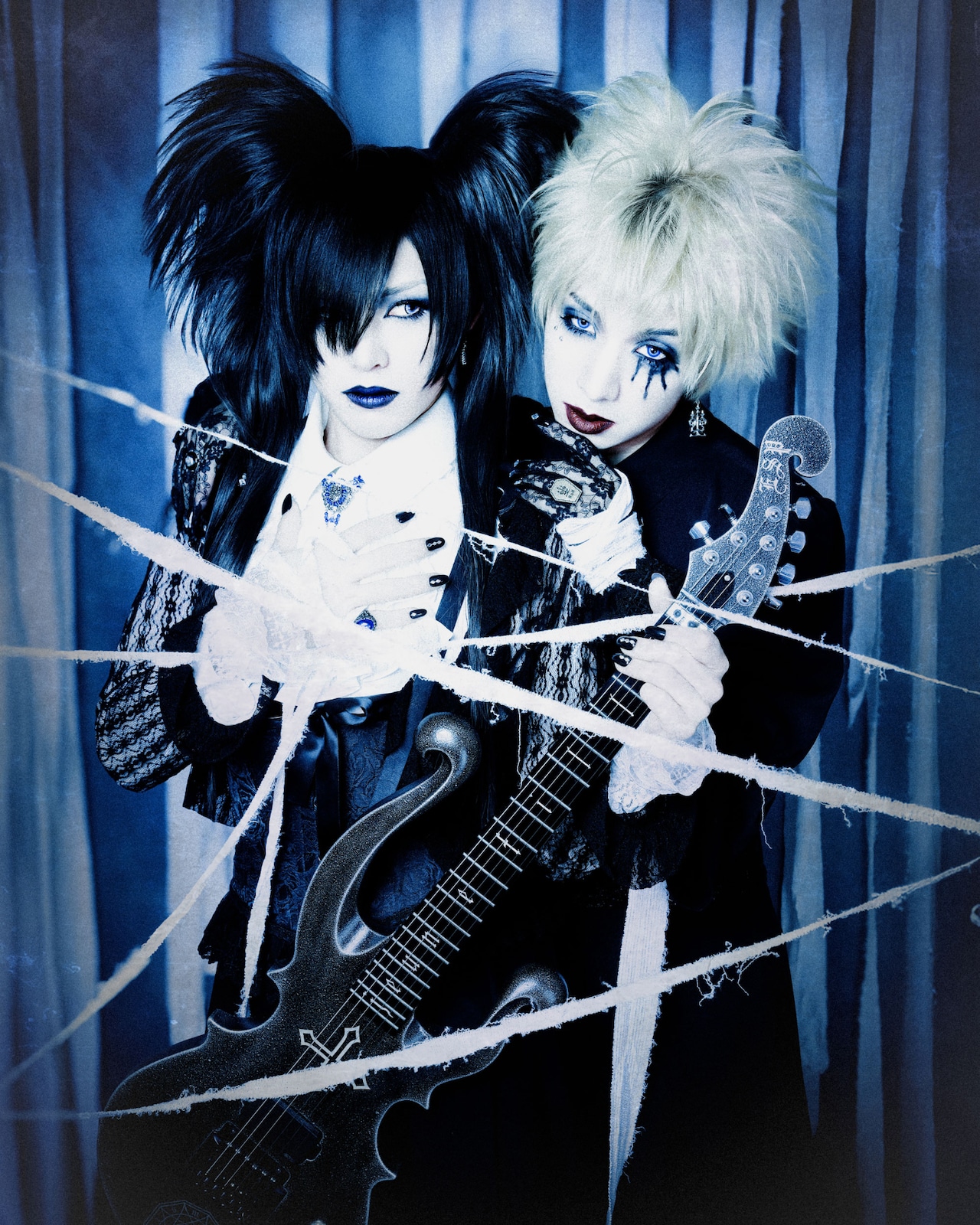 ゆっきゅん＆君島大空が架空のV系バンド結成、ゴスロリブランド・Moi-même-Moitiéの耽美企画に登場