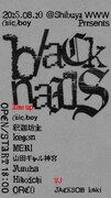 (sic)boy Presents「blacknails」フライヤー