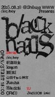 (sic)boy Presents「blacknails」フライヤー