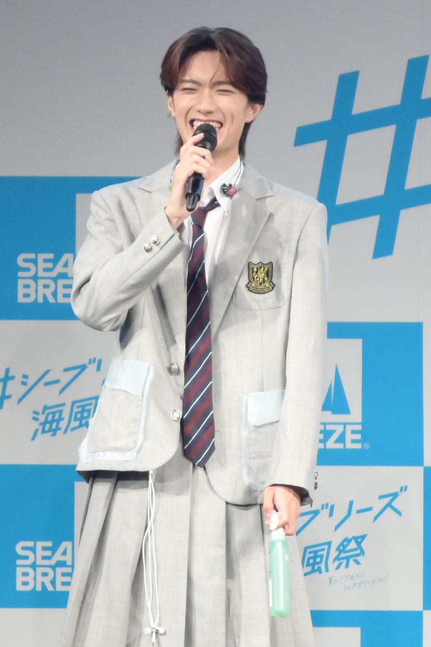 山中柔太朗 - M!LK、シーブリーズ文化祭で300名に「アオノオト」ダンス