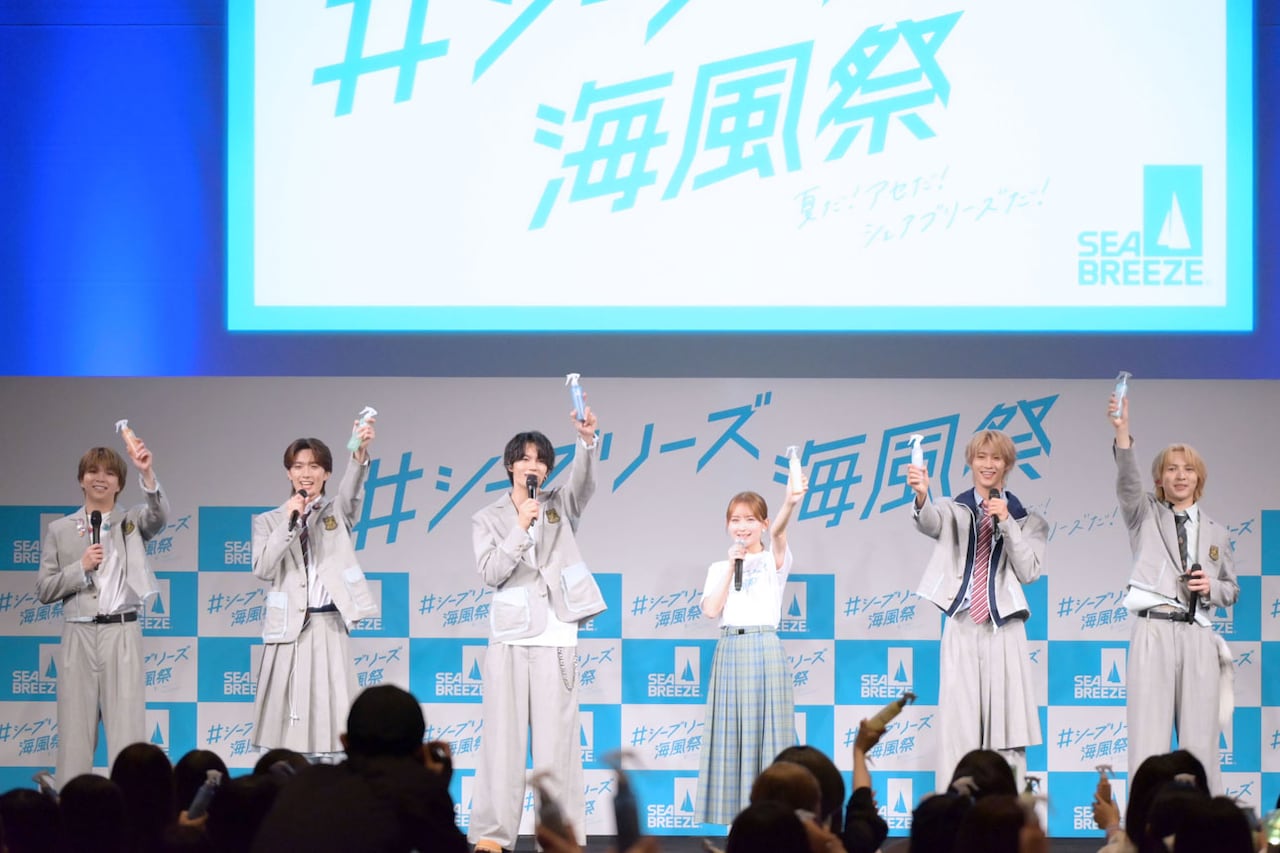 「#シーブリーズ海風祭」の様子。