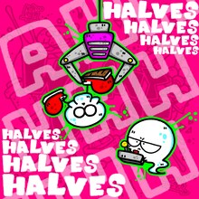 HALVES「嫌々」ジャケット