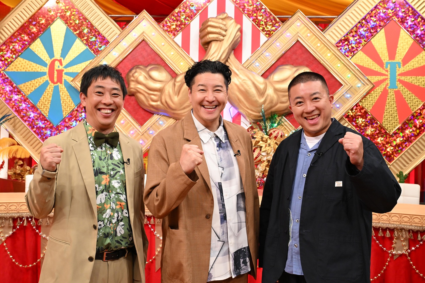 森田哲矢とチョコレートプラネット。©読売テレビ