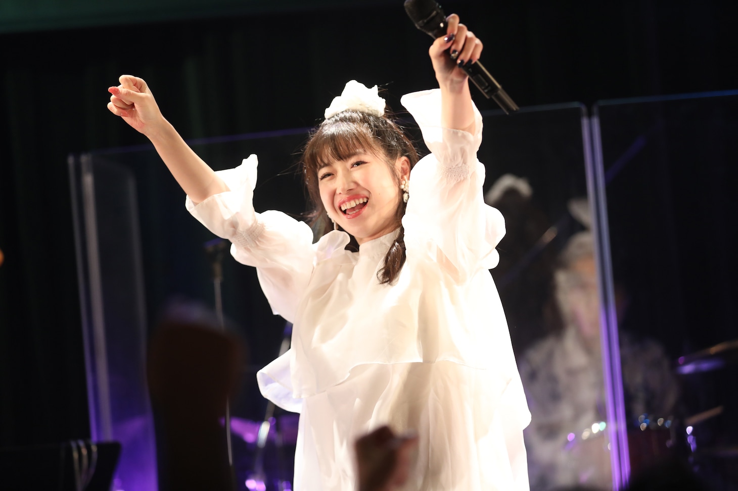 SAWA（Vo / 7セグメント）（撮影：チェリーマン）