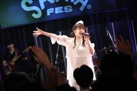 SAWA（Vo / 7セグメント）（撮影：チェリーマン）