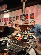 今年5月に中村一太がInstagramに投稿した写真。左から高橋國光、首藤義勝、中村一太。