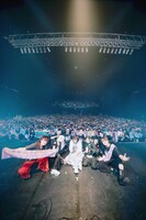 「須田景凪 presents “MINGLE -三面鏡-”」終演後のステージ。（撮影：藤井拓）