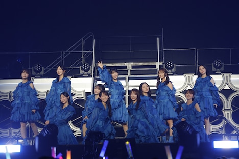 「日向坂46 四期生ライブ Presented by 新・日向坂ミュージックパレード」の様子。（撮影：村山泰紀）
