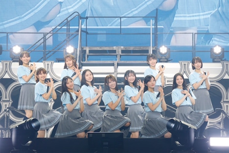 「日向坂46 四期生ライブ Presented by 新・日向坂ミュージックパレード」の様子。（撮影：村山泰紀）