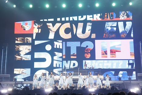 「日向坂46 四期生ライブ Presented by 新・日向坂ミュージックパレード」の様子。（撮影：村山泰紀）