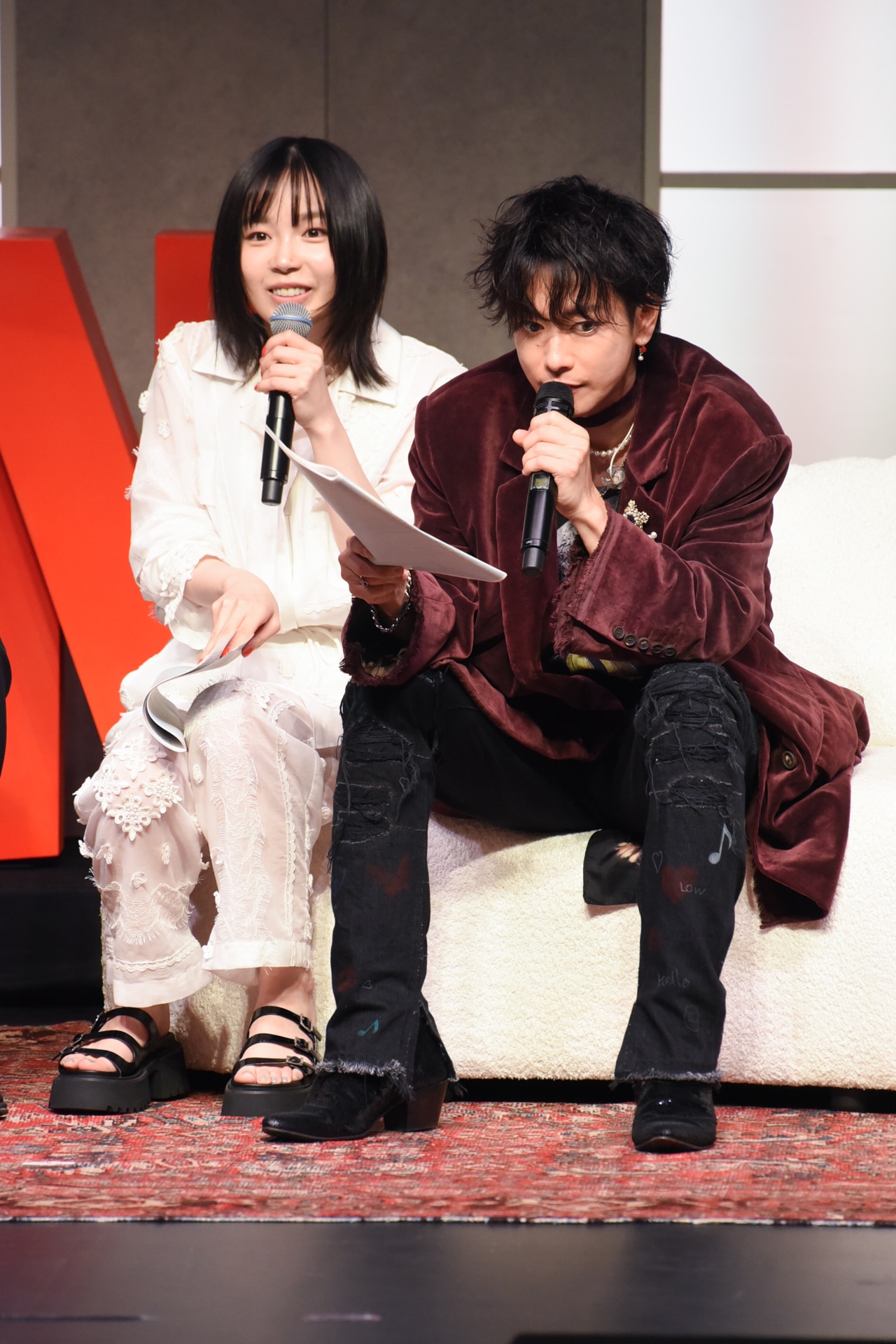 宮崎優と佐藤健。
