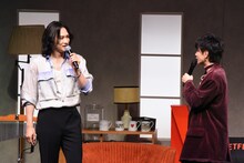 町田啓太と佐藤健。