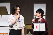 町田啓太と佐藤健。