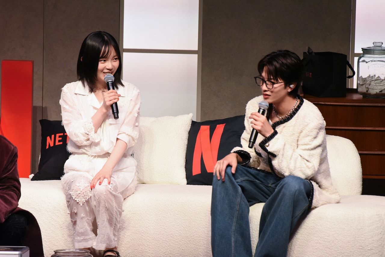 宮崎優と志尊淳。 - Netflix「グラスハート」試写に佐藤健、宮崎優