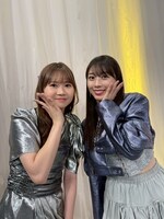 モーニング娘。'25の岡村ほまれ、牧野真莉愛。