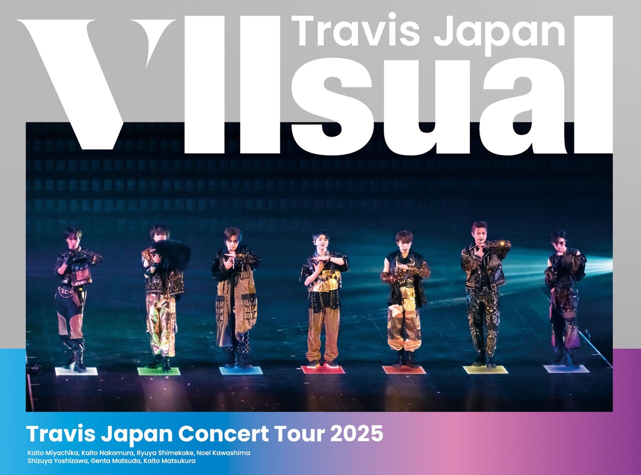 Travis Japan パーカー ツアー 2025 VIIsual Travis Japan「Travis Japan Concert Tour 2025 VIIsual」初回