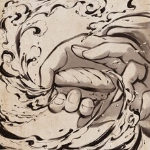 tofubeats「寿司スナイパーオカミ Original Sound Tracks」配信ジャケット