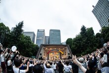 EGO-WRAPPIN'「Dance, Dance, Dance」の様子。（撮影：仁礼博）