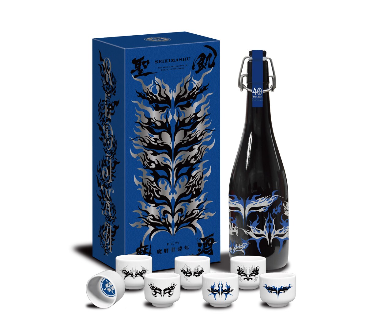 聖飢魔酒 魔暦廿漆年 D.C.27」の「碧 BLUE」。 - 聖飢魔IIの邪悪