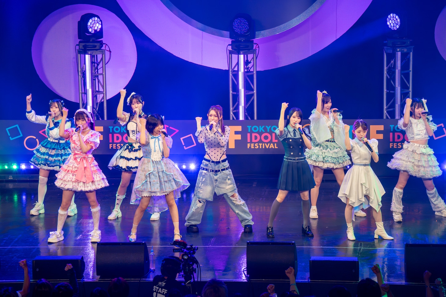 「後藤真希デビュー25周年♡レジェンドコラボステージ」の様子。