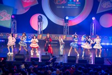 「後藤真希デビュー25周年♡レジェンドコラボステージ」の様子。