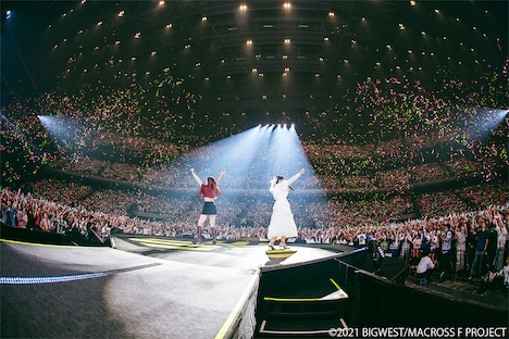 「SANKYO presents マクロスF ギャラクシーライブ☆ファイナル 2025」の様子。