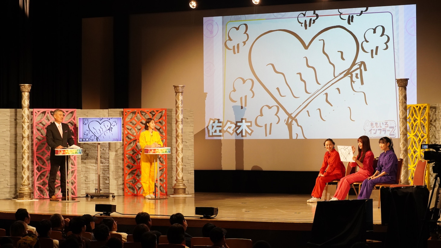 2024年に行われた「ももいろインフラーZ」公開収録の様子。