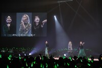 「Hello! Project ひなフェス 2025」のステージに立つメロン記念日。（写真提供：アップフロント）