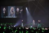 「Hello! Project ひなフェス 2025」のステージに立つメロン記念日。(写真提供:アップフロント)