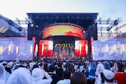 「ENHYPEN WORLD TOUR ‘WALK THE LINE’ IN JAPAN -SUMMER EDITION-」の様子。