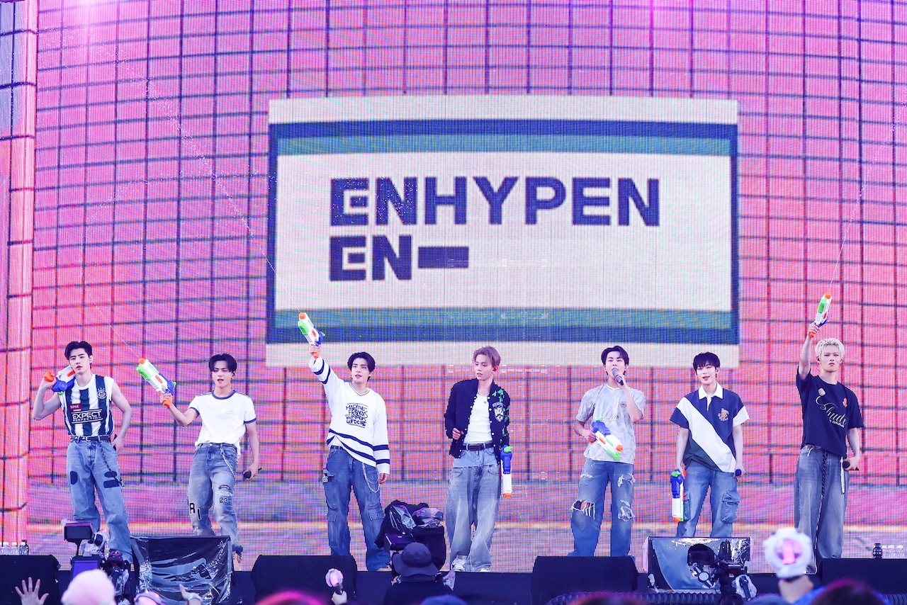 ENHYPEN。「ENHYPEN WORLD TOUR 'WALK THE LINE' IN JAPAN
