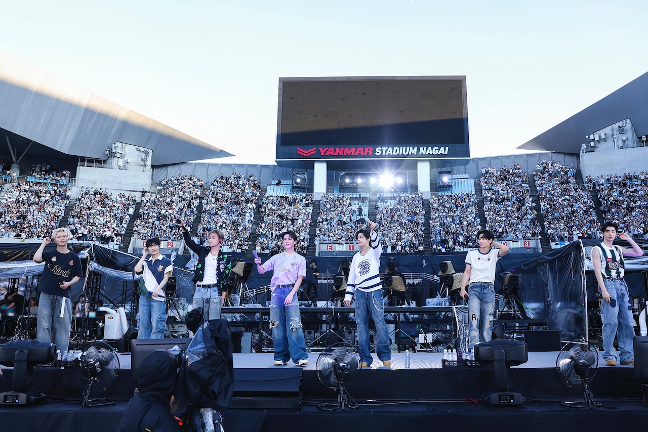 ENHYPEN。「ENHYPEN WORLD TOUR ‘WALK THE LINE’ IN JAPAN -SUMMER EDITION-」より。