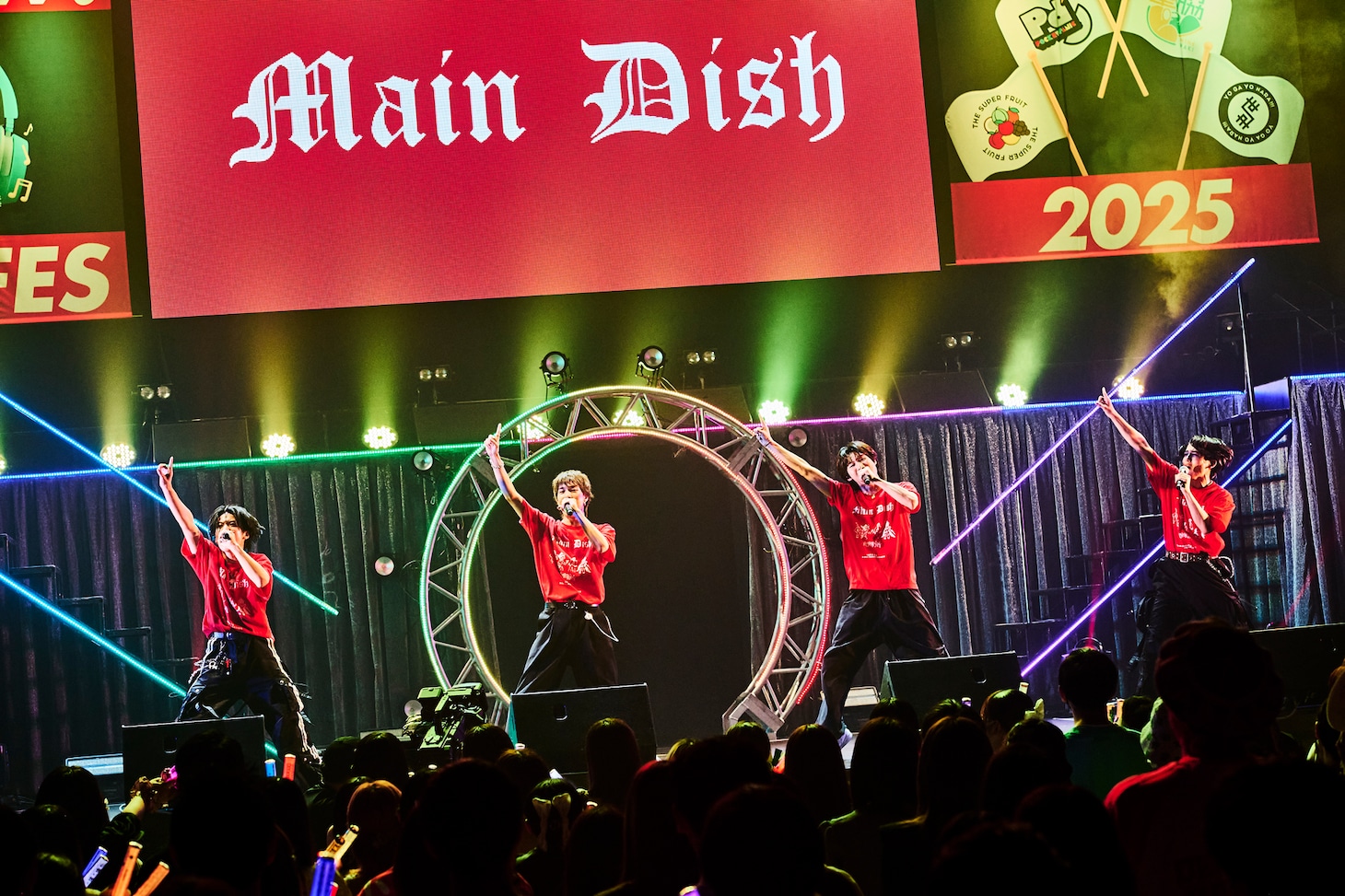 Main Dish（鈴木志音、橋爪優真、生水稜也、川原雅斗）（撮影：上溝恭香）