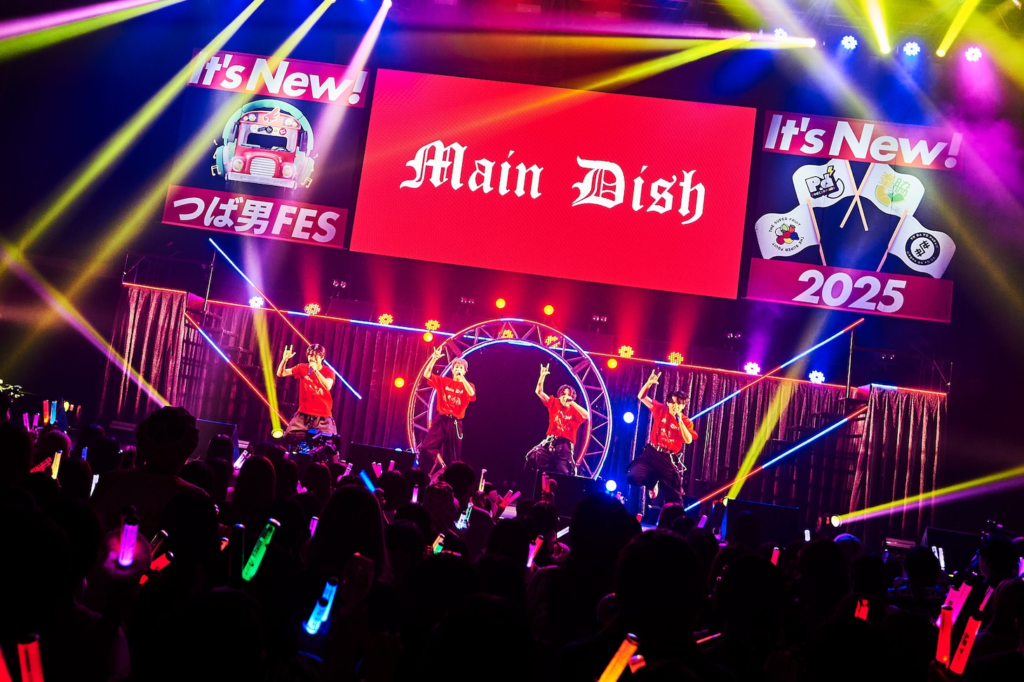Main Dish（鈴木志音、橋爪優真、生水稜也、川原雅斗）（撮影：上溝恭香）