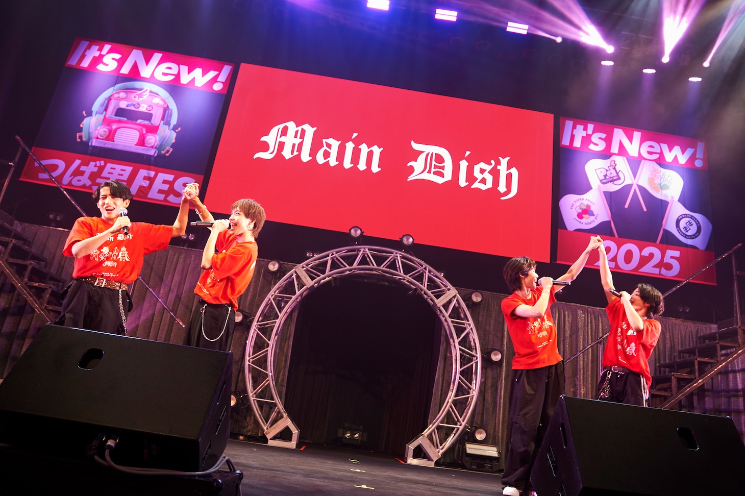 Main Dish（鈴木志音、橋爪優真、生水稜也、川原雅斗）（撮影：上溝恭香）