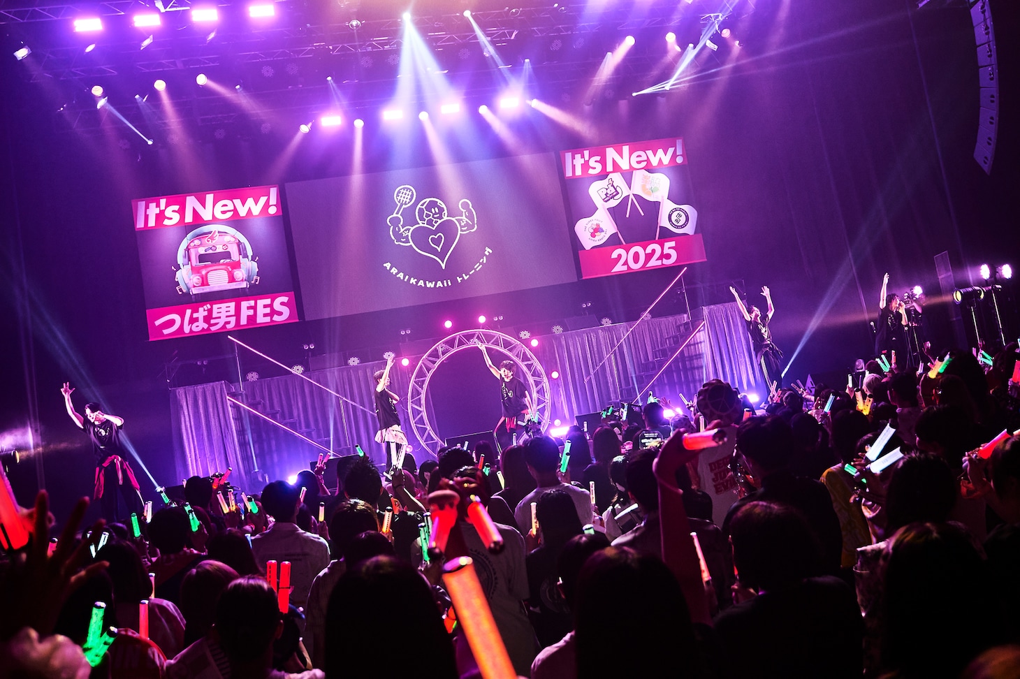 ARA!KAWAii トレーニング（田倉暉久、堀内結流、添田陵輔、新井椋清、河合彪雅）（撮影：上溝恭香）