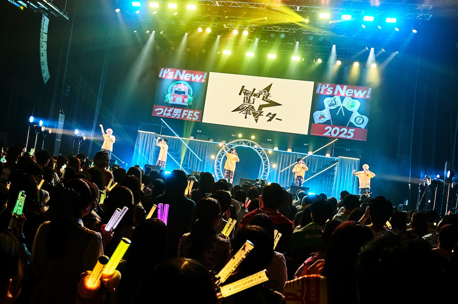 とんでも峯☆スター（星野晴海、松本勇輝、笠松正斗、大谷篤行、峯大凱）（撮影：上溝恭香）