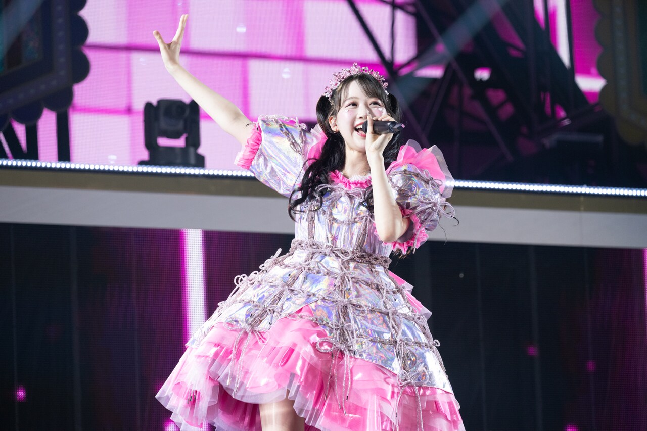 松本かれん - FRUITS ZIPPERが5万人と一緒に3周年を超超超祝福し