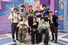 ナインティナインとaoen。©フジテレビ