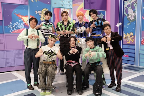 ナインティナインとaoen。©フジテレビ