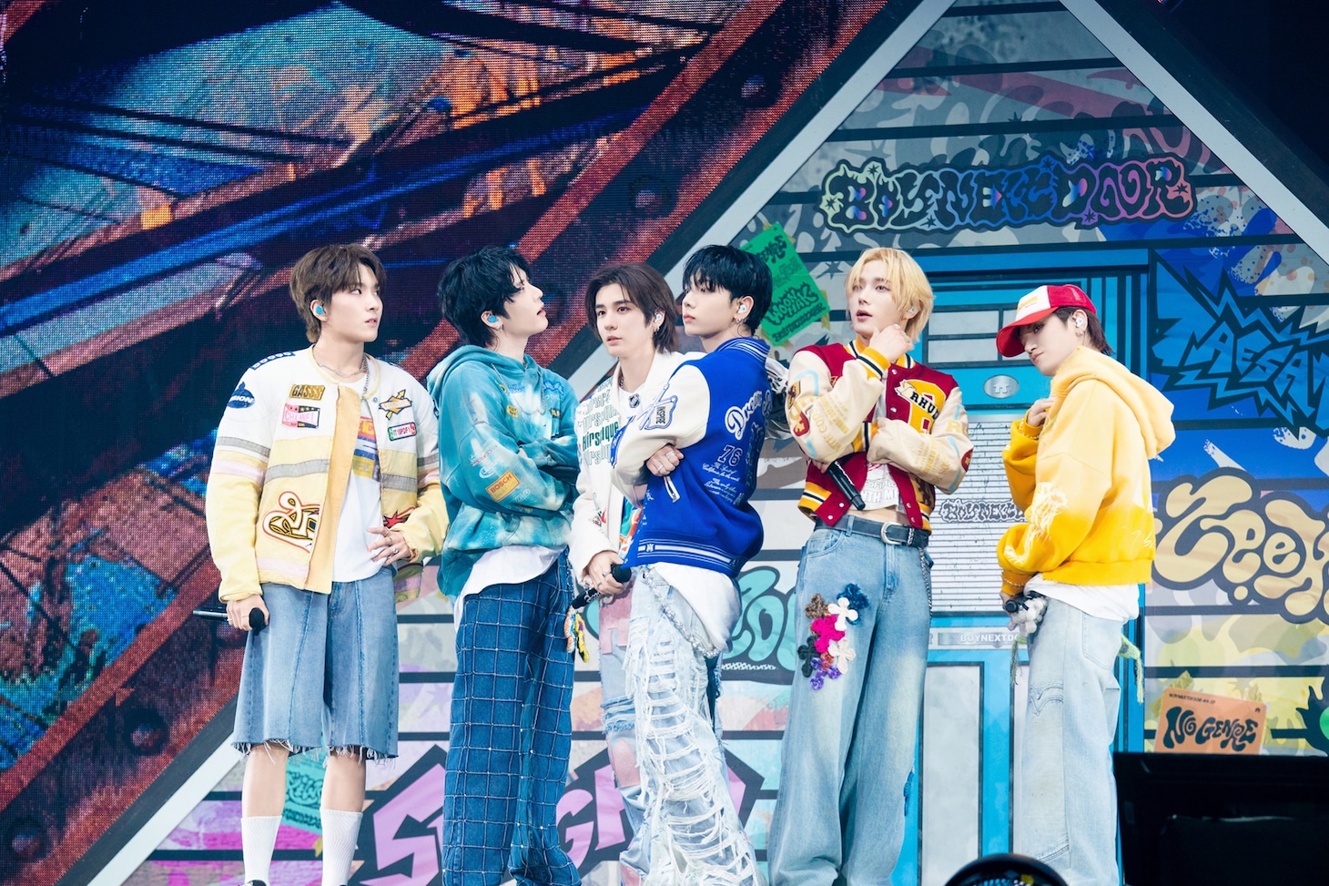 「BOYNEXTDOOR TOUR 'KNOCK ON Vol.1' FINAL」の様子。(C) KOZ Entertainment.