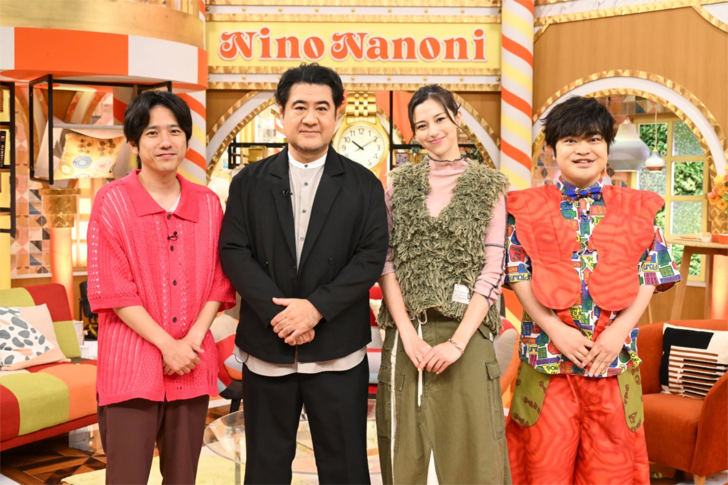 「ニノなのに」8月6日放送回の出演者たち。©TBS