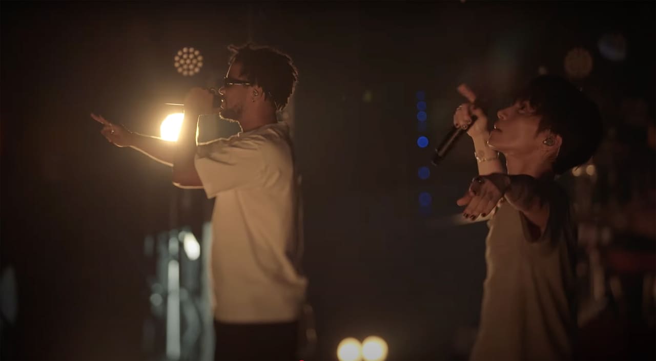 「OUR HEAVEN feat. Daichi Yamamoto」ライブ映像のサムネイル。