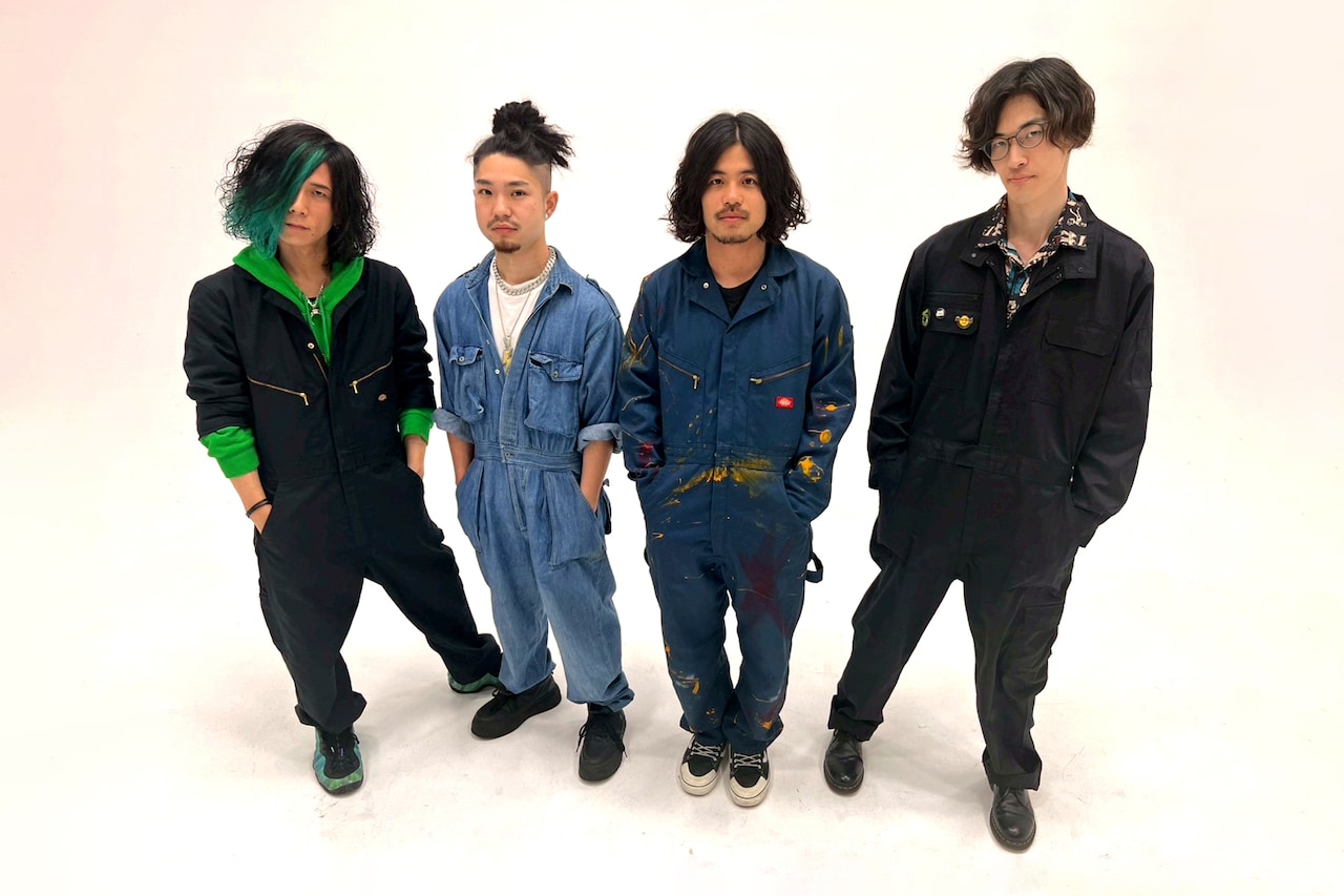 Suspended 4th。左端がHiromu Fukuda（B）。