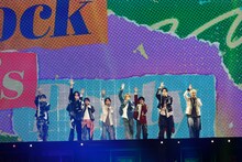 「We're timelesz LIVE TOUR 2025 episode 1」神奈川・横浜アリーナ公演の様子。