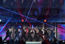 「We're timelesz LIVE TOUR 2025 episode 1」神奈川・横浜アリーナ公演の様子。