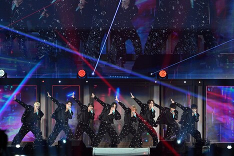 「We're timelesz LIVE TOUR 2025 episode 1」神奈川・横浜アリーナ公演の様子。