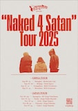 「Tempalay『Naked 4 Satan』Tour 2025」フライヤー