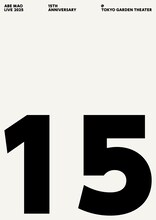 阿部真央「阿部真央らいぶ2025 -15th Anniversary- @東京ガーデンシアター」ジャケット
